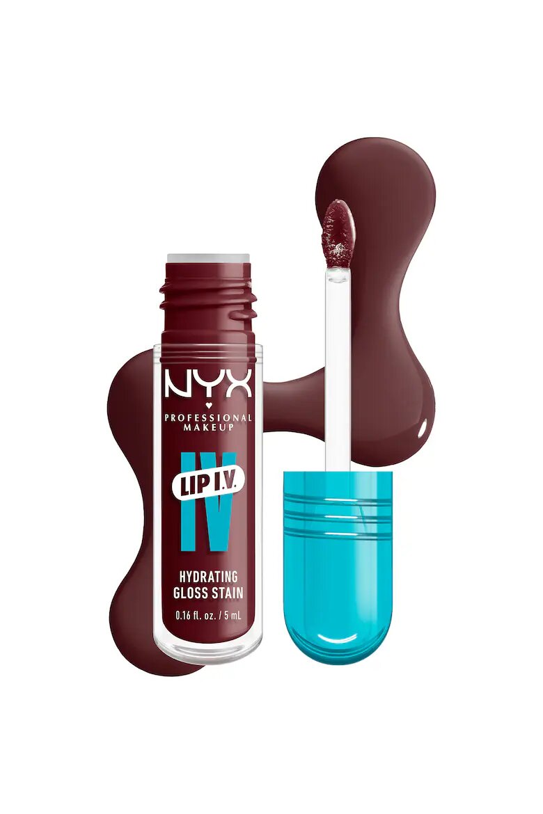 NYX Professional Makeup Хидратиращ гланц за устни с тинт ефект NYX PM Lip I.V. 5 мл Mauve N' Moist