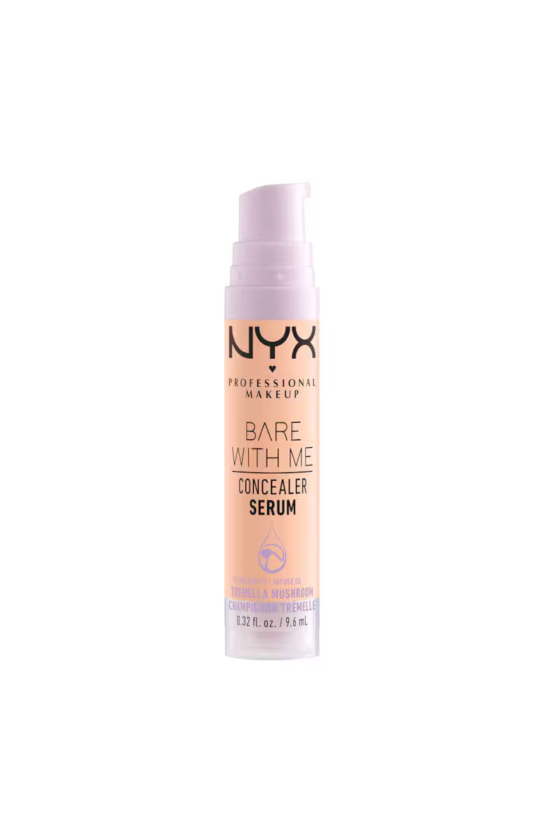 NYX Professional Makeup Хидратиращ коректор за тъмни кръгове и несъвършенства Bare with me Serum 2.5 Medium Vanilla 9.6 мл