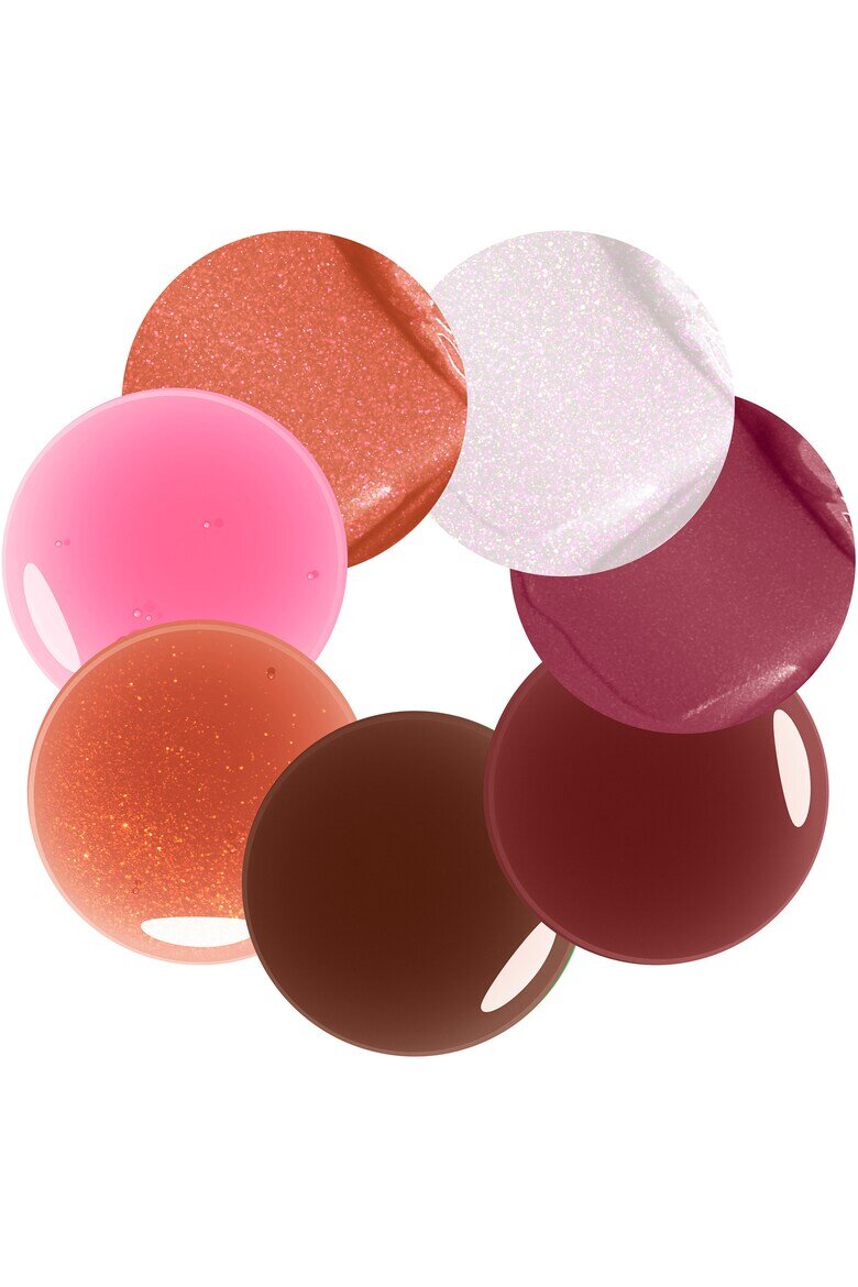 NYX Professional Makeup Комплект ограничено издание за устни Holiday Fat Gingerbread House Kit Нелепкав гланц за устни 12H издръжливост Ограничено издание за празници 7 броя