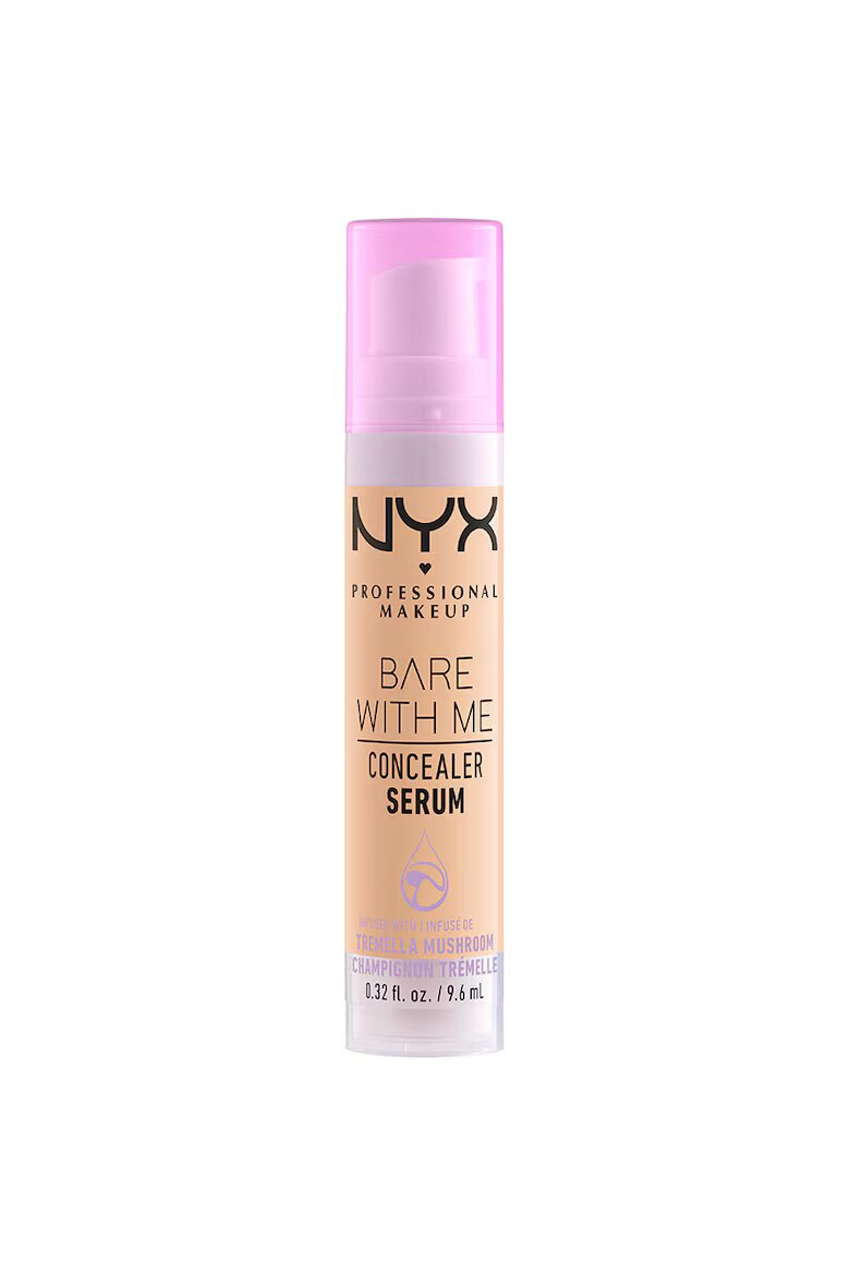 NYX Professional Makeup Коректор за тъмни кръгове и несъвършенства NYX PM Bare with me Serum 9.6 мл Beige