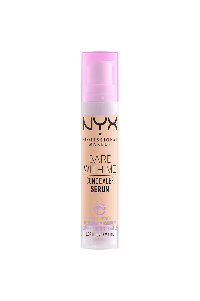 NYX Professional Makeup Коректор за тъмни кръгове и несъвършенства NYX PM Bare with me Serum 9.6 мл Vanilla