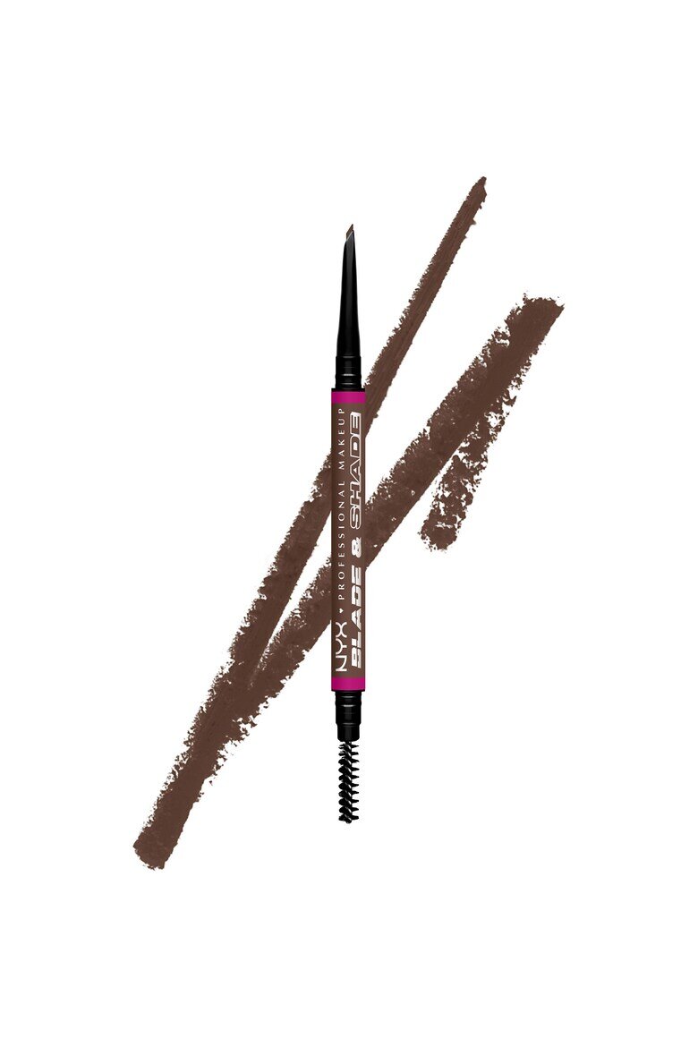 NYX Professional Makeup Механичен молив за вежди NYX PM Blade & Shade с ултра-прецизен връх 006 гр Brunette
