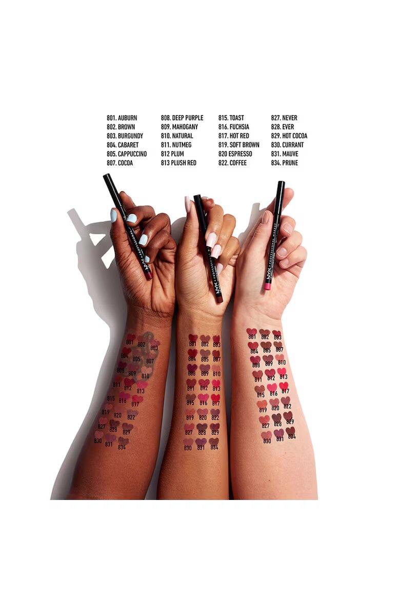 NYX Professional Makeup Молив за устни NYX PM Slim Lip 1 гр Nutmeg