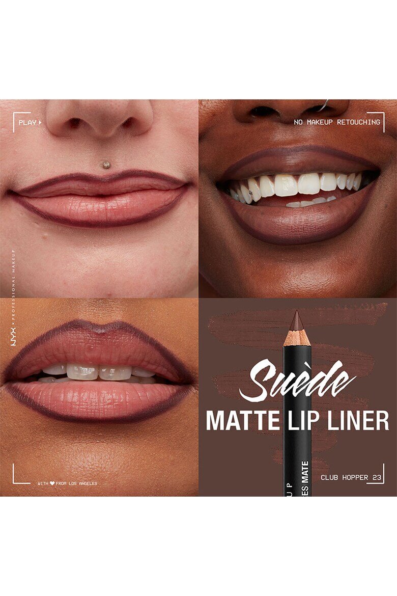 NYX Professional Makeup Молив за устни NYX PM Suede Matte 1 гр