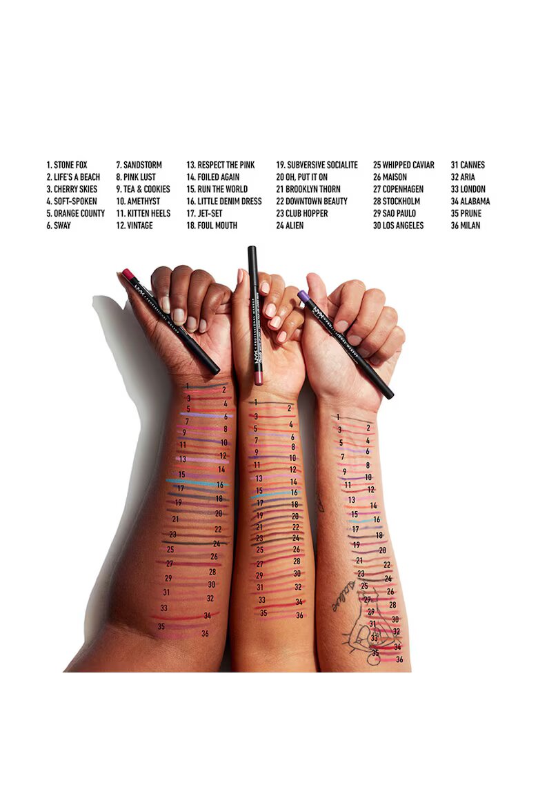 NYX Professional Makeup Молив за устни NYX PM Suede Matte 1 гр