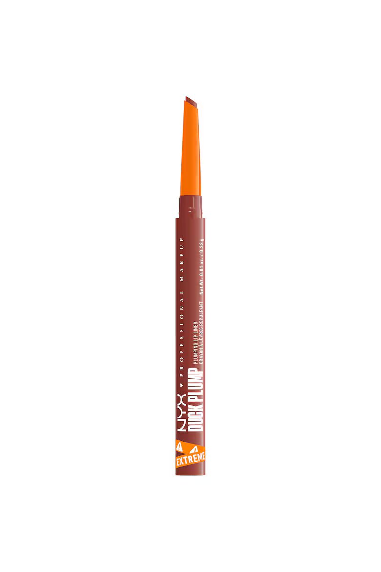 NYX Professional Makeup Молив за устни с увеличаващ ефект NYX PM Duck Plump 01 Ducking Clear 0.33 гр Swollen Spice