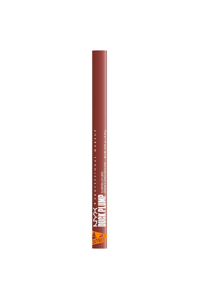 NYX Professional Makeup Молив за устни с увеличаващ ефект NYX PM Duck Plump 01 Ducking Clear 0.33 гр Swollen Spice