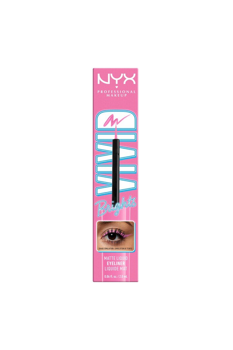 NYX Professional Makeup Очна линия NYX PM Vivid Brights Colored Liquid Eyeiner