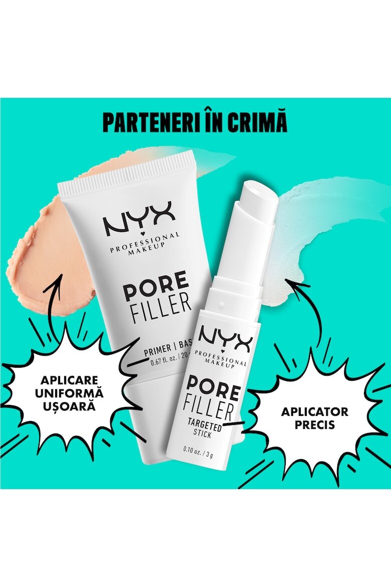 NYX Professional Makeup Основа за грим за лице Pore Filler Targeted Stick Под формата на стик Минимизира порите 1.20 мл