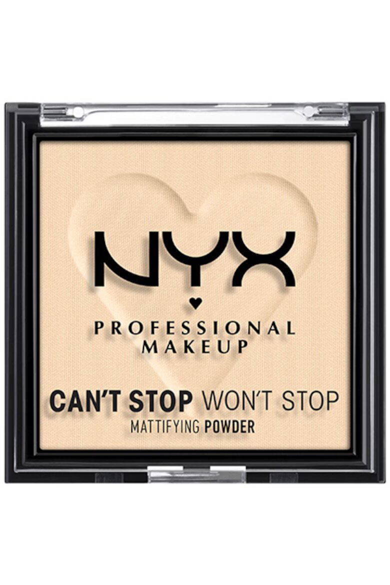 NYX Professional Makeup Пудра NYX PM Can't Stop Won't Stop Mattifying Powder 6 гр Fair