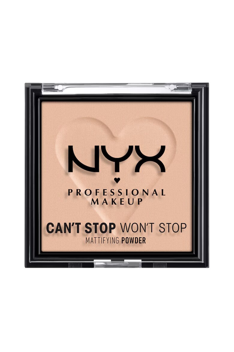 NYX Professional Makeup Пудра NYX PM Can't Stop Won't Stop Mattifying Powder 6 гр Medium
