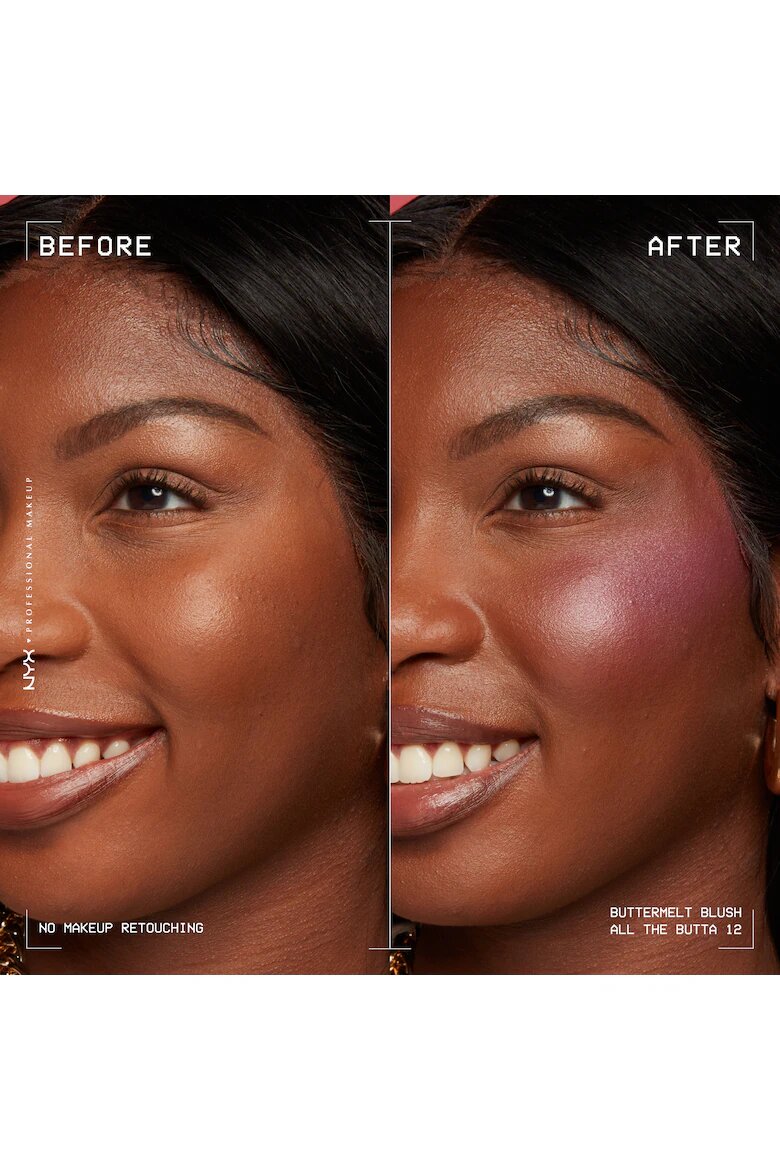 NYX Professional Makeup Руж NYX PM Buttermelt Blush All the Butta