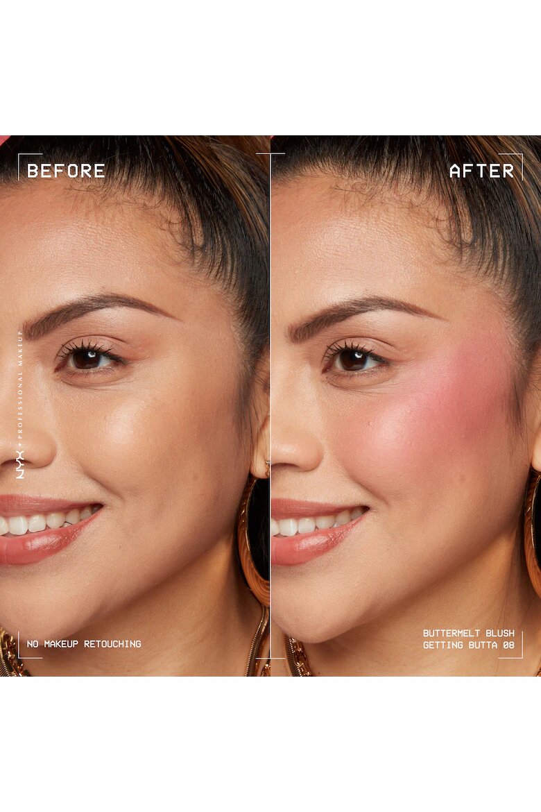 NYX Professional Makeup Руж NYX PM Buttermelt Blush Getting Butta