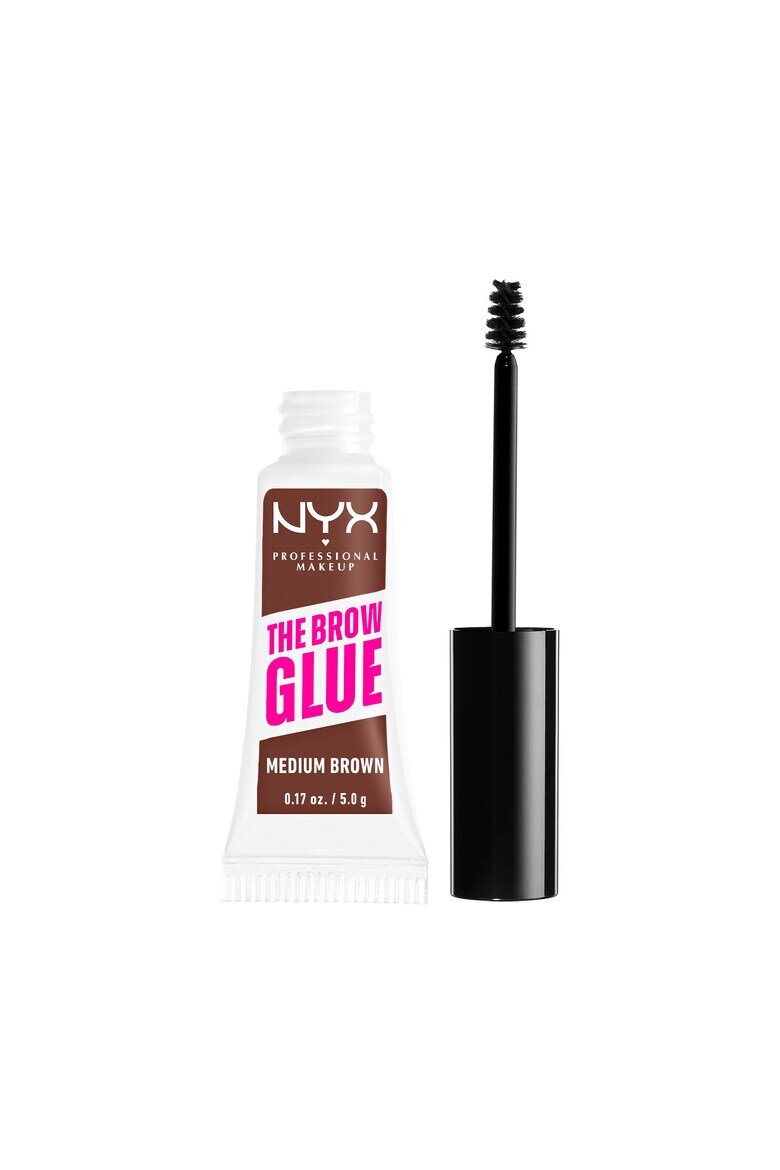 NYX Professional Makeup Спирала за фиксиране на вежди NYX PM Glue Stick Medium brown