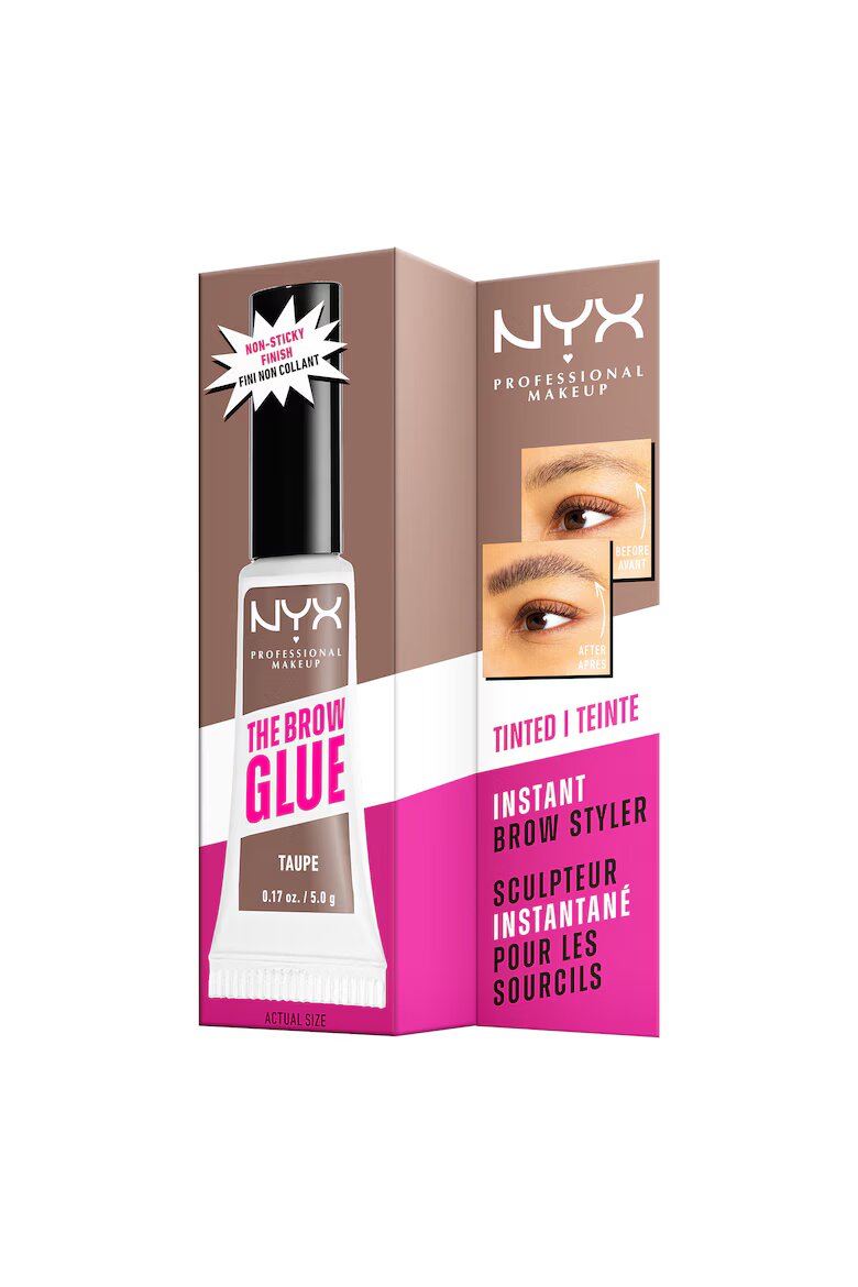 NYX Professional Makeup Спирала за фиксиране на вежди NYX PM Glue Stick Taupe