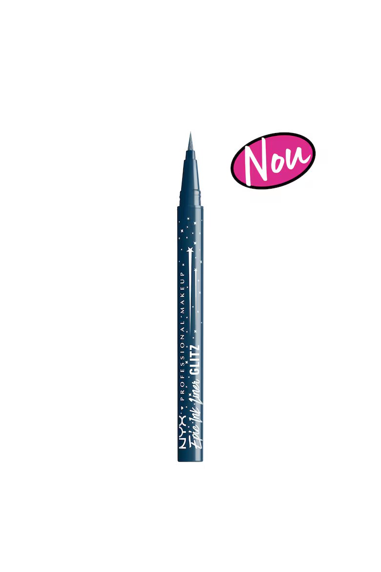 NYX Professional Makeup Течен молив за очи NYX PM Epic Ink Liner. Denim Dazzle