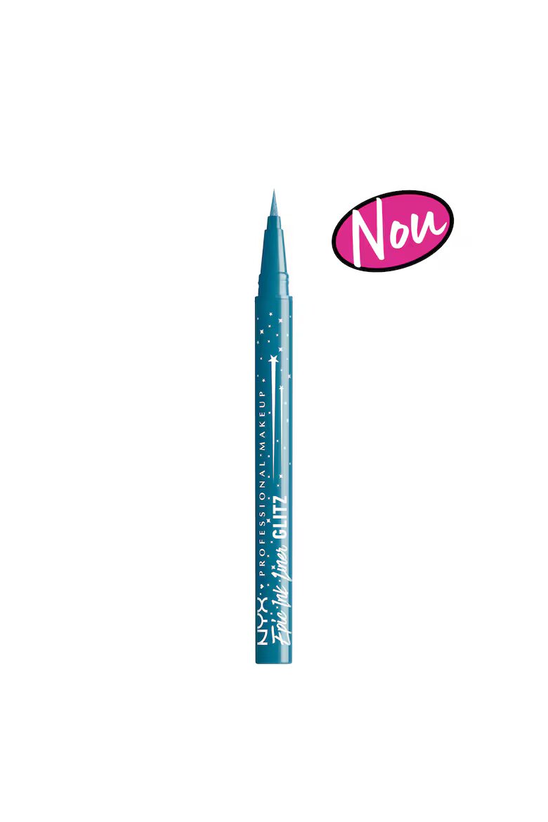 NYX Professional Makeup Течен молив за очи NYX PM Epic Ink Liner. Tapered Twinkle