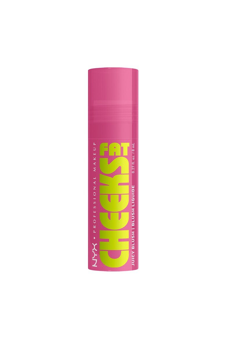 NYX Professional Makeup Течен руж Fat Cheeks Дълготраен до 12 часа Не избледнява 8 мл Plump Pop