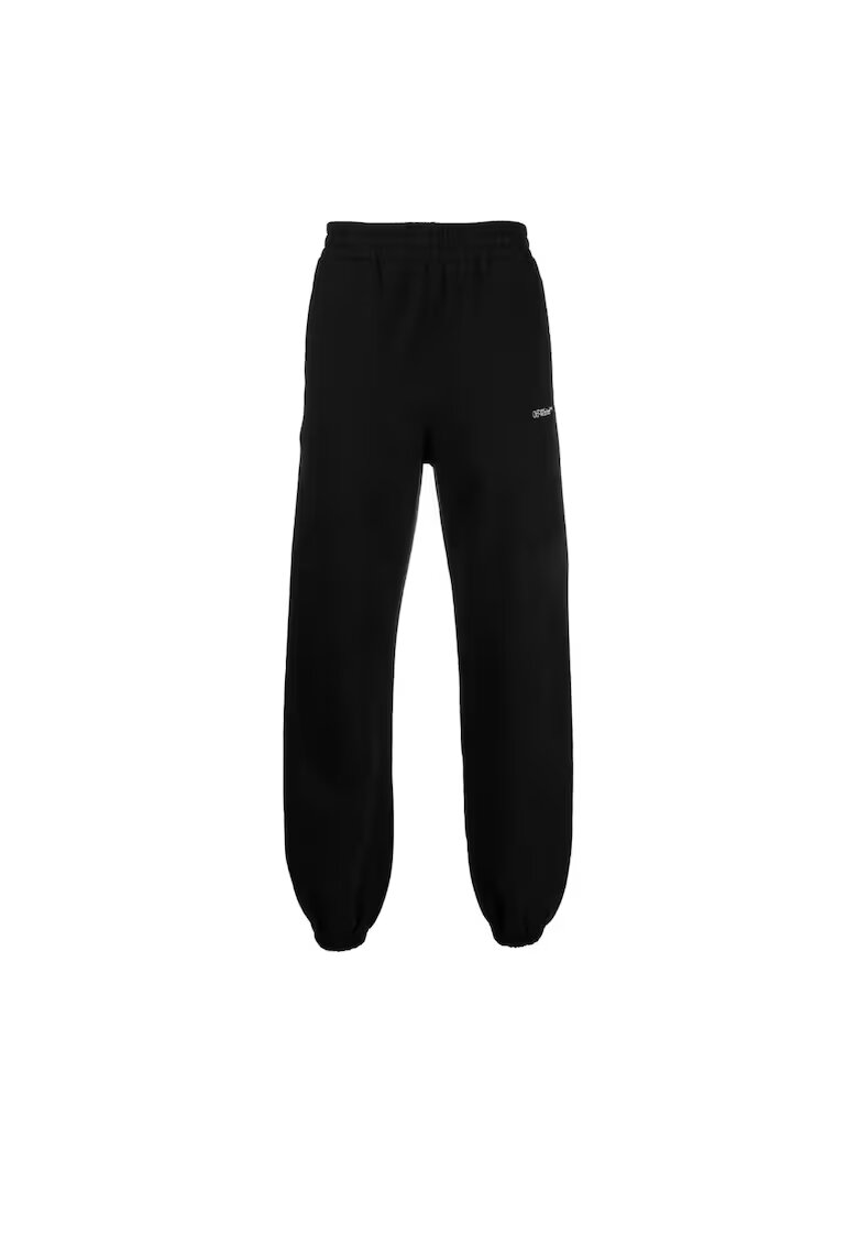 Off-White Панталони Diag-print - Бял/Черен