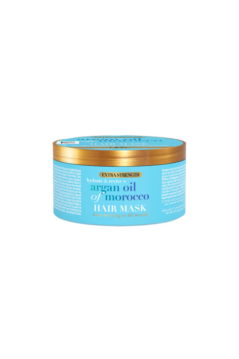 OGX Маска за коса Argan Oil of Morocco - Маска за лечение която хидратира и укрепва увредената и суха коса 300 мл
