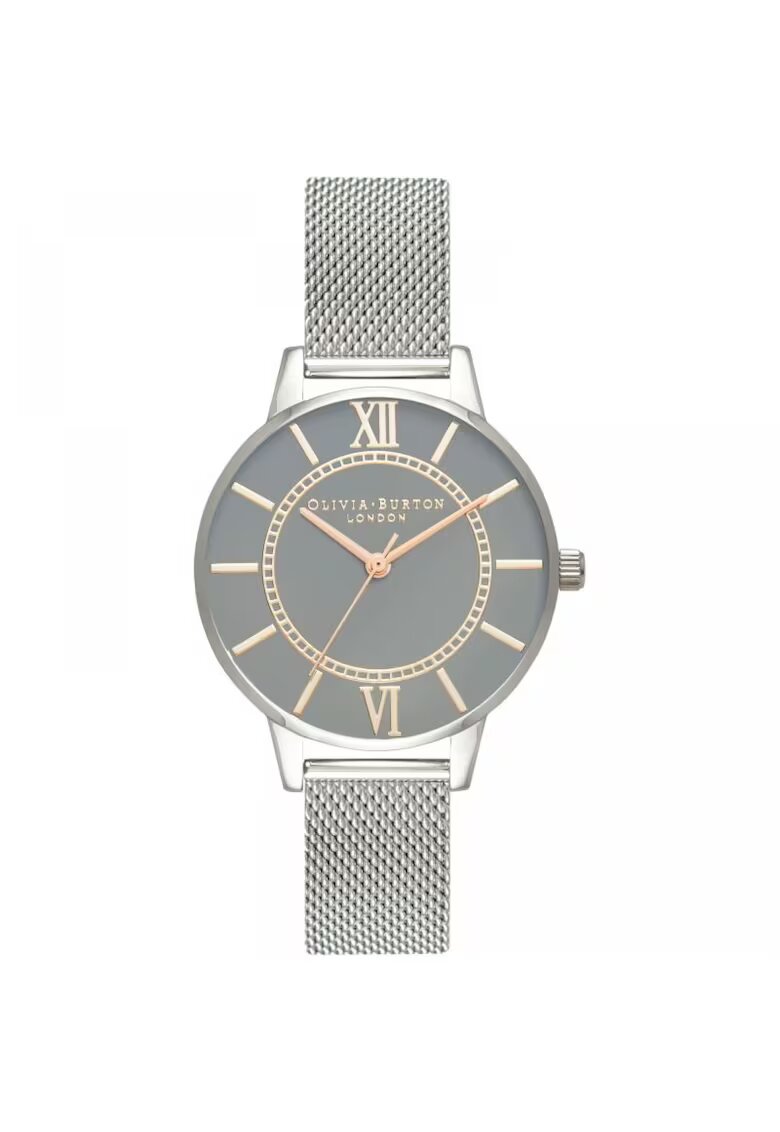 OLIVIA BURTON 898617006-Дамски Часовник - Оливия Бъртън - Страна на чудесата - Сребрист