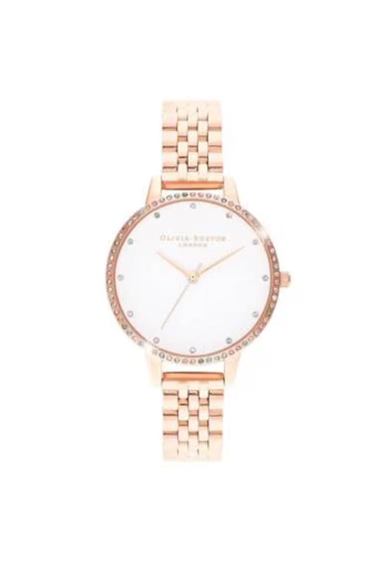 OLIVIA BURTON Дамски часовник - Оливия Бъртън - Дъгова рамка OB16RB21dwqf - Розов