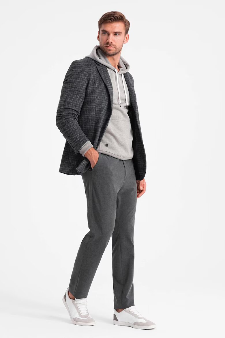OMBRE Сако с вълна Мръснобял/Антрацитно сиво