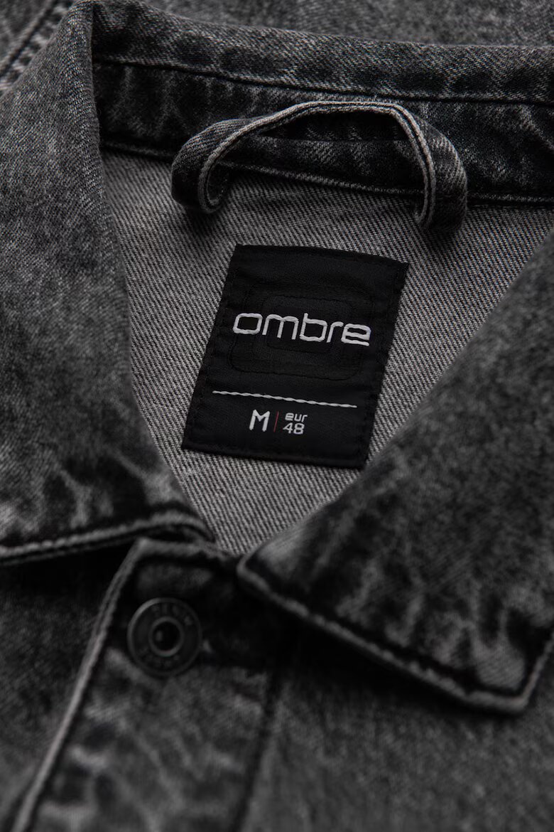 OMBRE Яке от деним с джобове Tъмносив