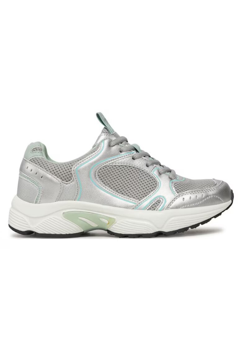 ONLY Shoes Дамски кецове - 30356954941 - Еко кожа - Сиви