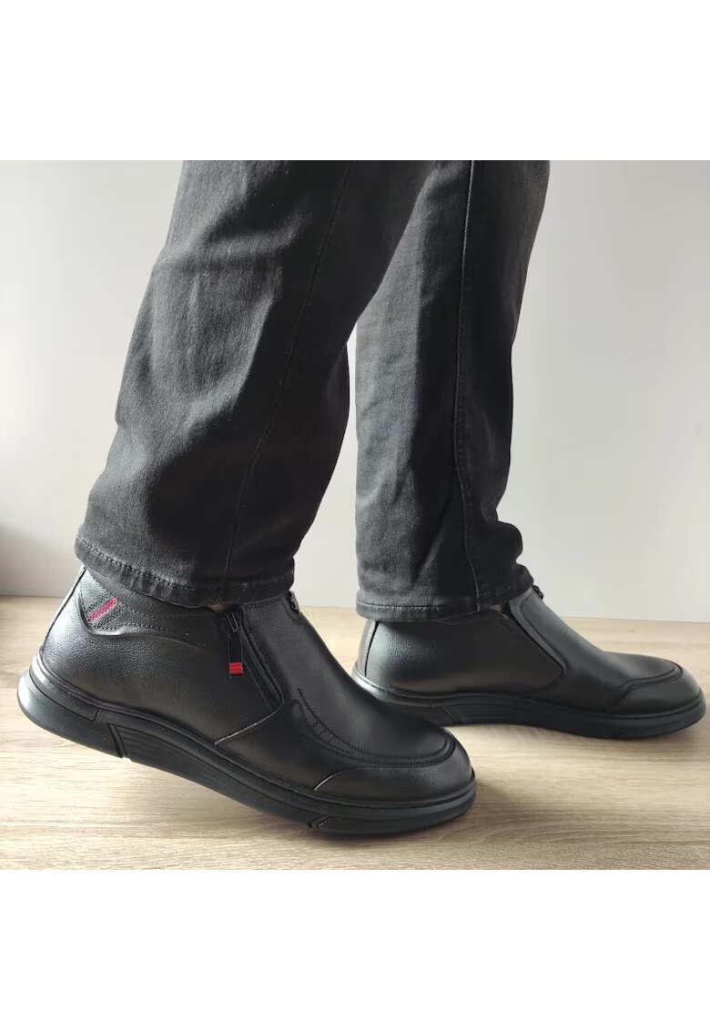 Otter Ежедневни мъжки боти 650011A 01-N Black - Черни