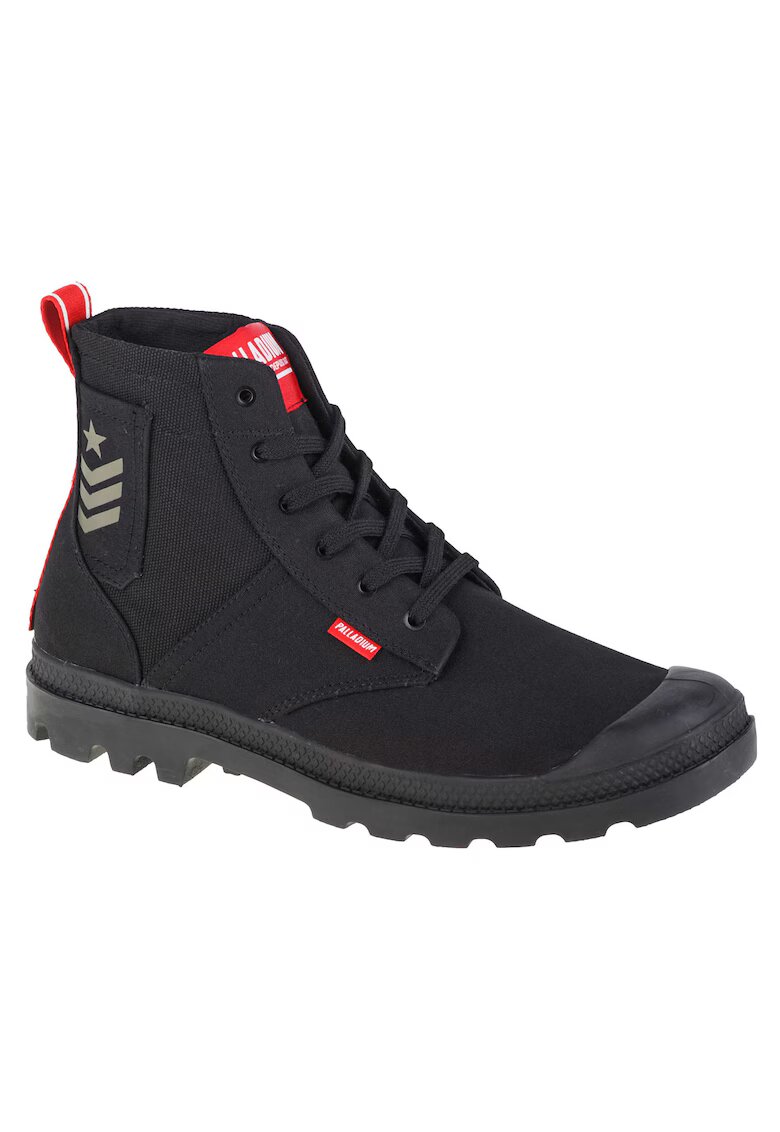 Palladium Маратонки - Pampa Hi Army 78583-008-M - черни
