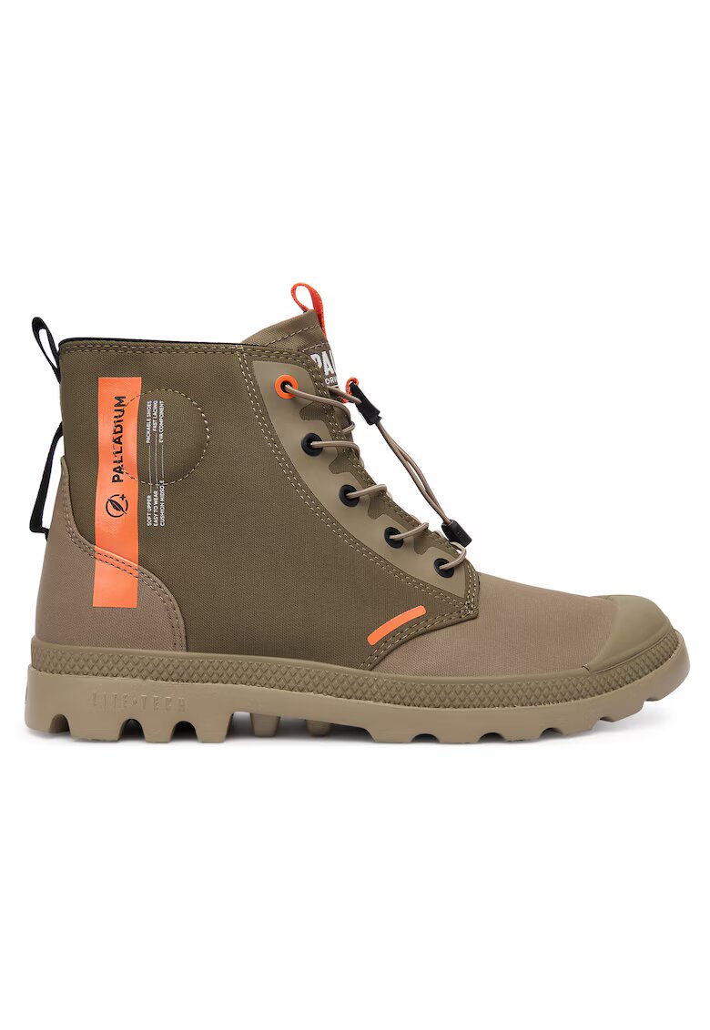 Palladium Мъжки кецове Olive Night - текстил - унисекс