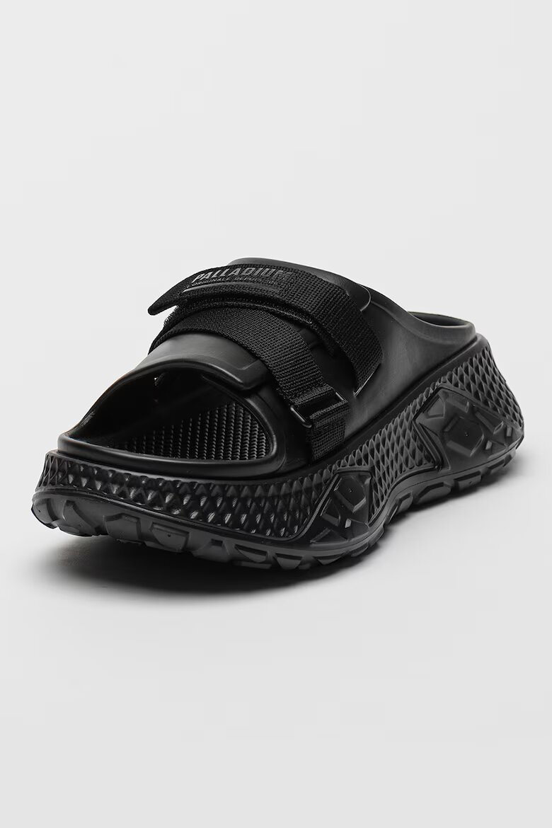 Palladium Унисекс чехли Offbound с масивен дизайн Черен