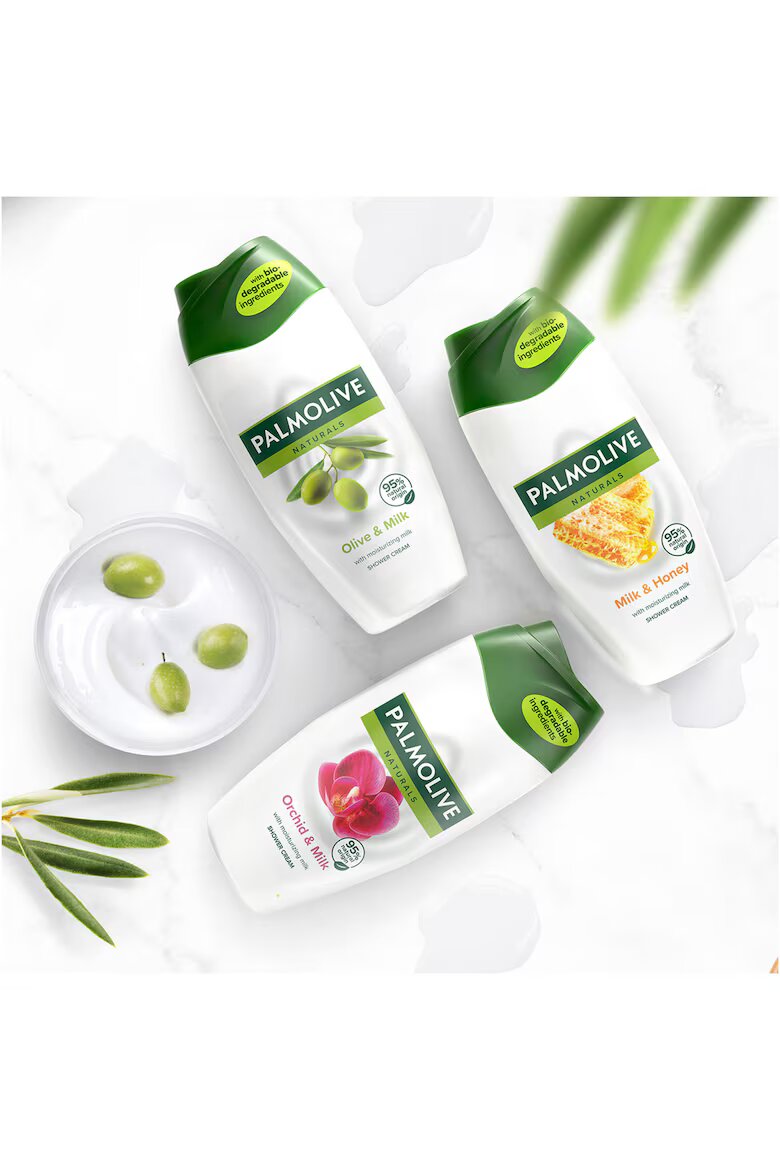 Palmolive Naturals душ гел с бадемово мляко 250 мл Орхидея 500 мл