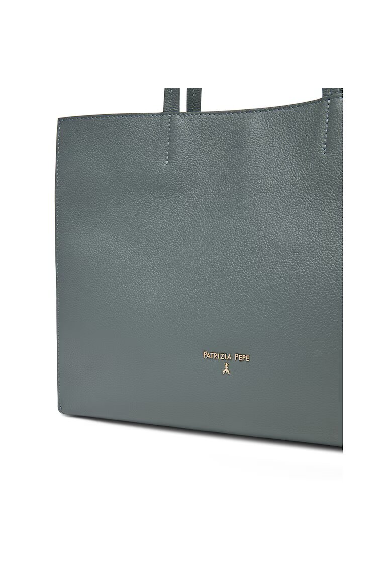 Patrizia Pepe Дамска чанта New Urban Green - естествена кожа - 8BA172/L001-G600