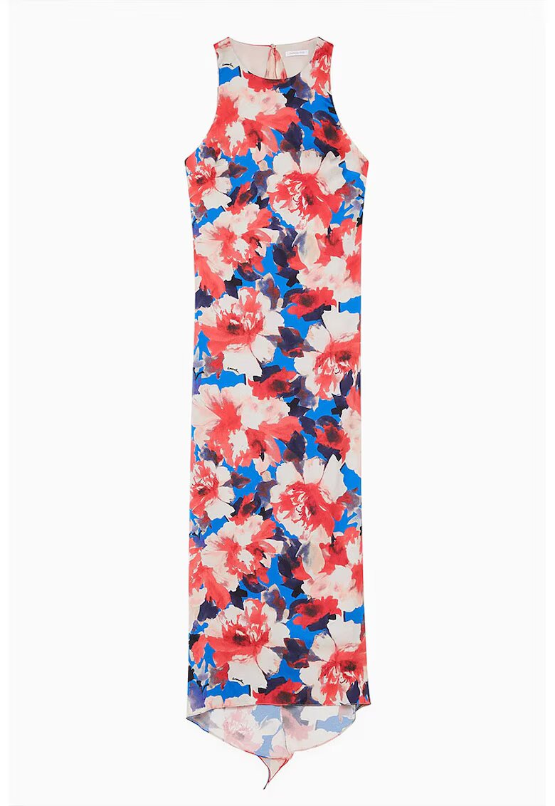 Patrizia Pepe Floral Patterned Dress - Розово