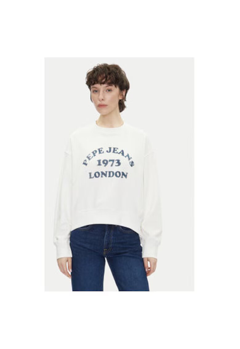 Pepe Jeans Дамска блуза PL581487 - Памук/Полиестер - Екрю - Екрю