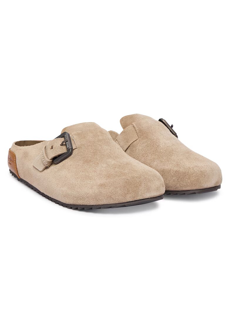 Pepe Jeans Дамски чехли - Stowe Beige 856 - естествена кожа
