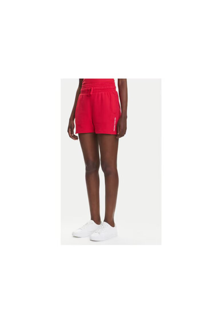 Pepe Jeans Дамски спортни шорти RL800008 - Памук/Полиестер - Червен - Червен