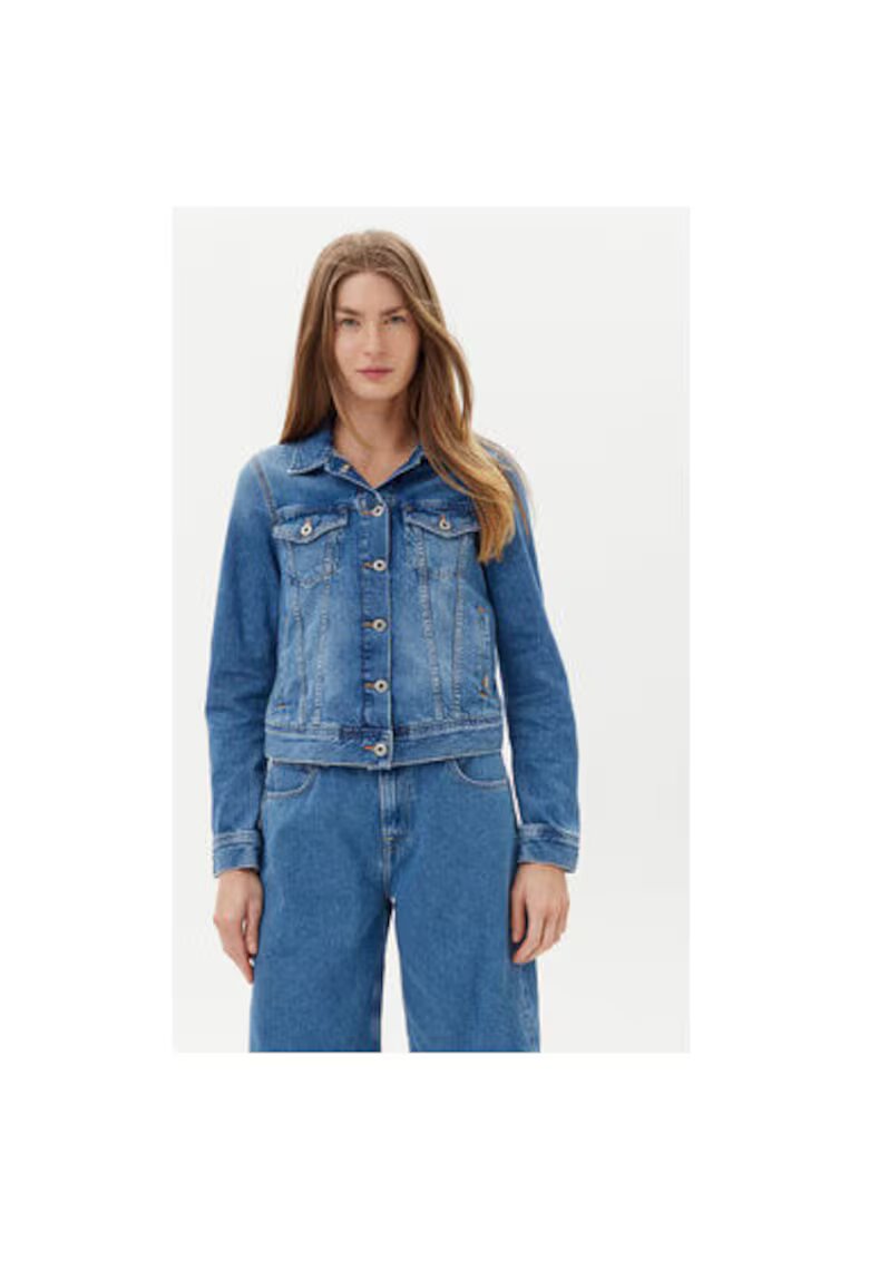 Pepe Jeans Дамско дънково яке PL402430IA5 - Памук -