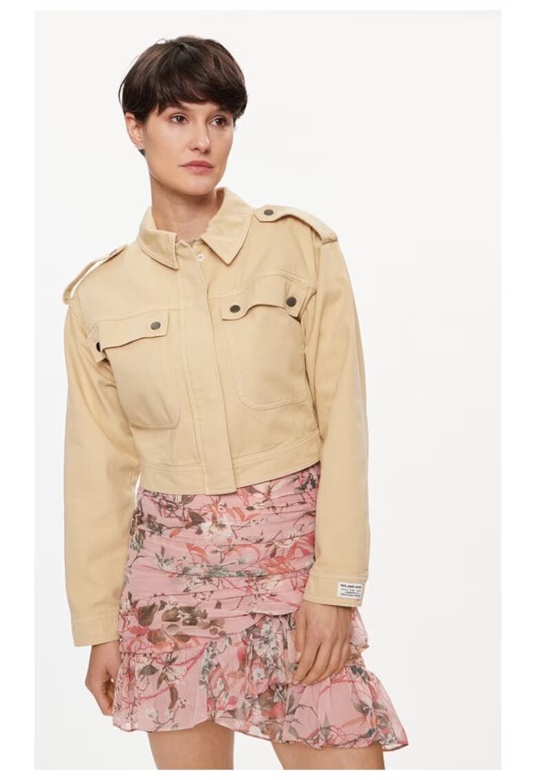 Pepe Jeans Дамско яке - 79286 - Памук - Бежово