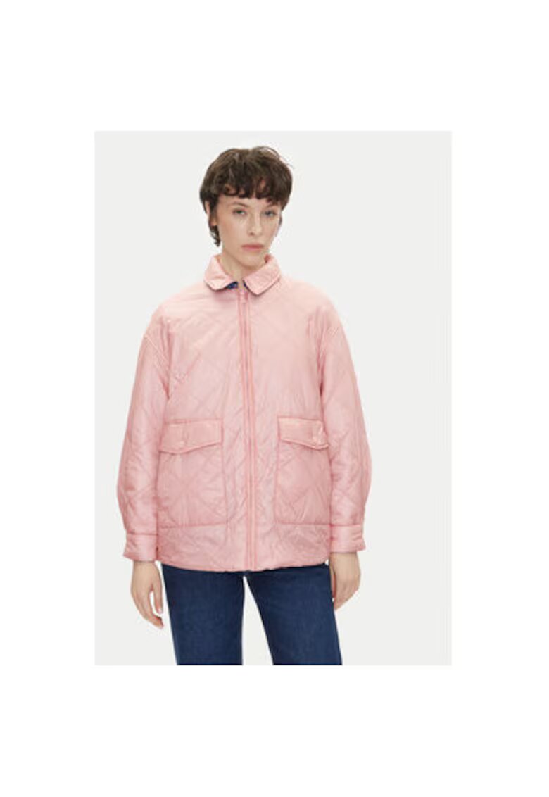 Pepe Jeans Дамско яке PL402499 - Полиестер - Розово/Тъмносин