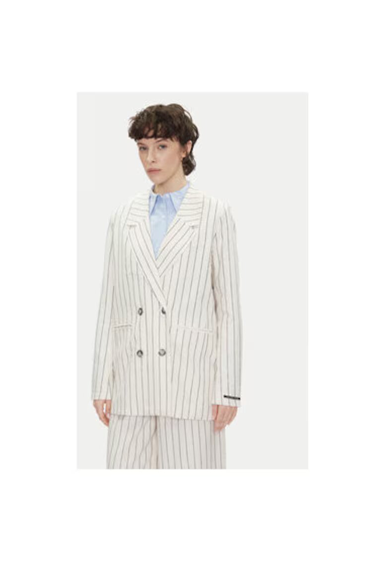 Pepe Jeans Дамско яке PL402589 - Лен/Памук - Екрю - Екрю