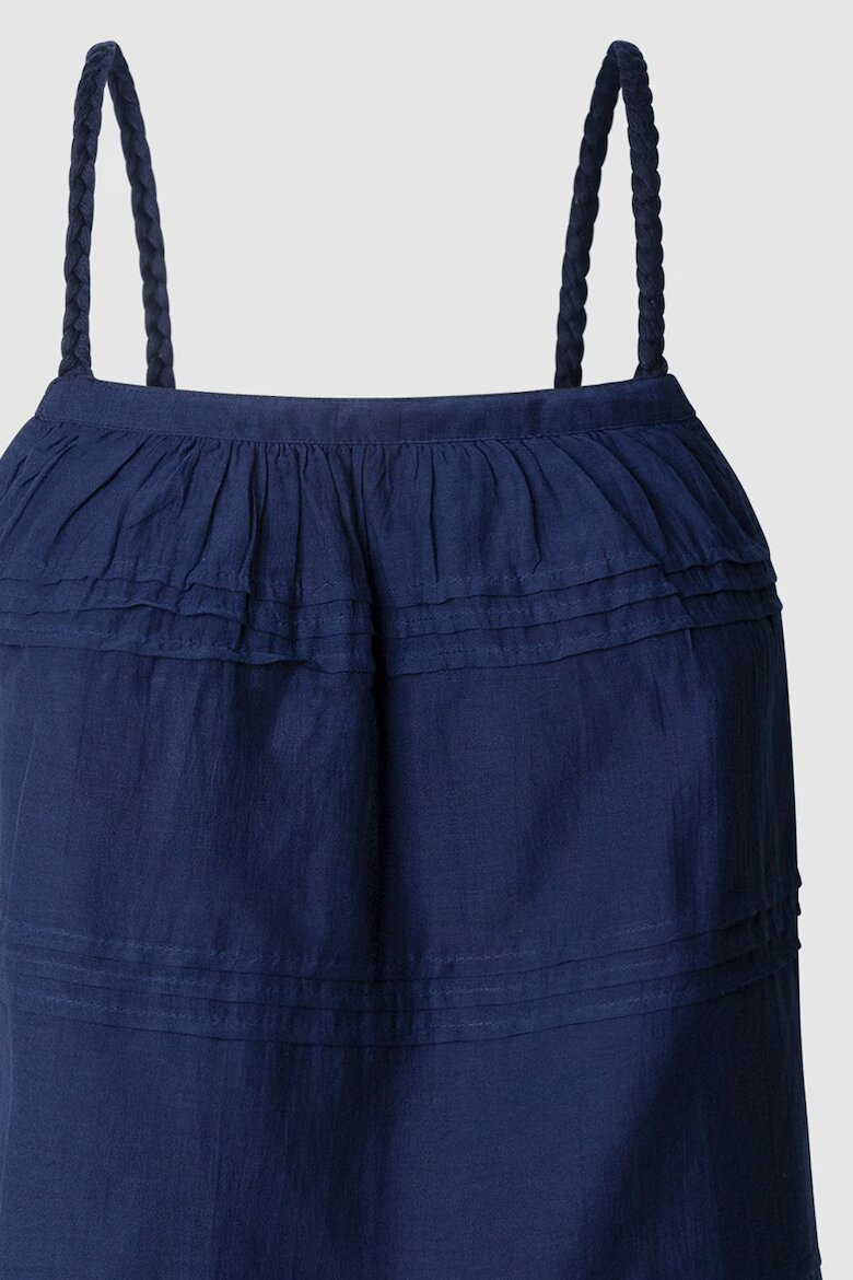 Pepe Jeans London Блуза без ръкави Тъмносин