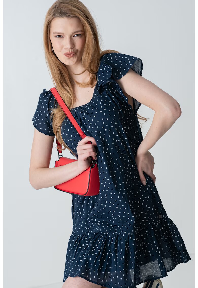 Pepe Jeans London Къса рокля на точки