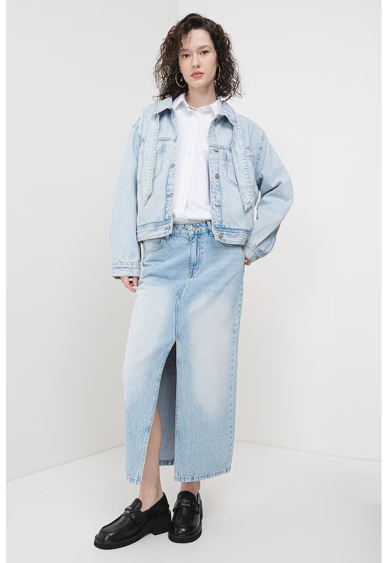 Pepe Jeans London Късо яке от деним
