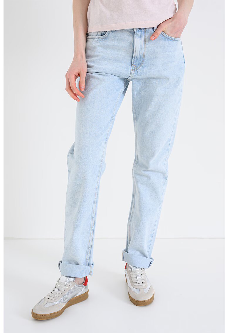 Pepe Jeans London Прави дънки Mary с джобове