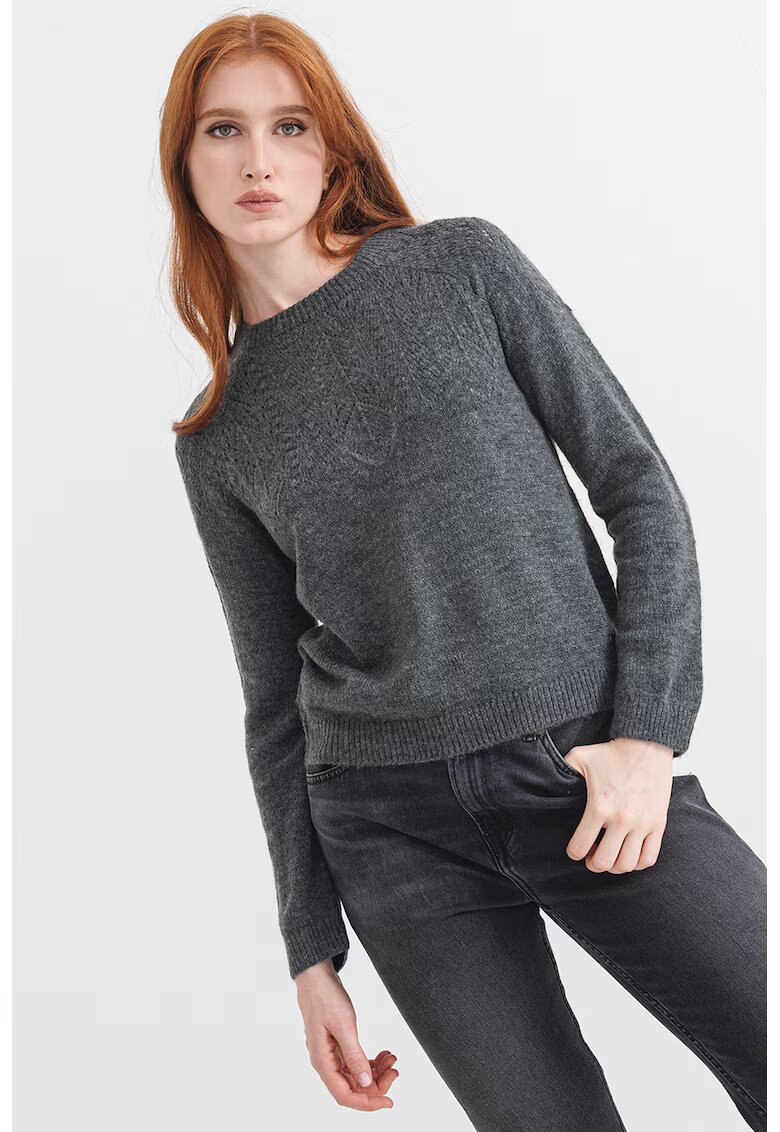 Pepe Jeans London Пуловер с перфорации