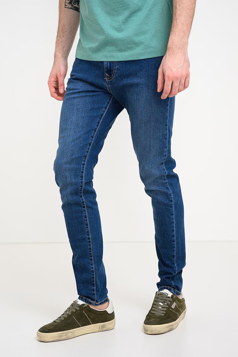 Pepe Jeans London Скини дънки със средновисока талия Тъмносин