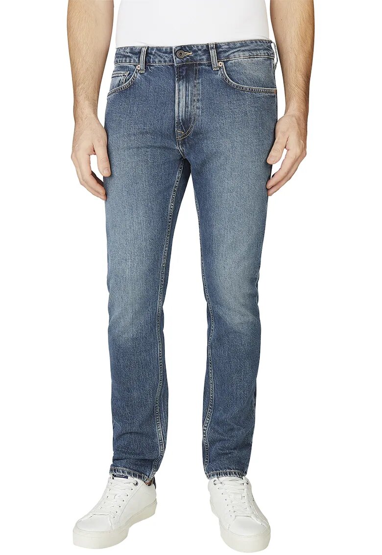 Pepe Jeans London Скосени дънки с миди талия